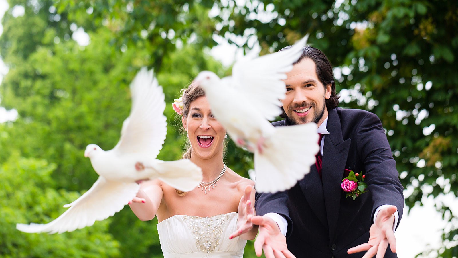 Белые голуби в русской свадьбе