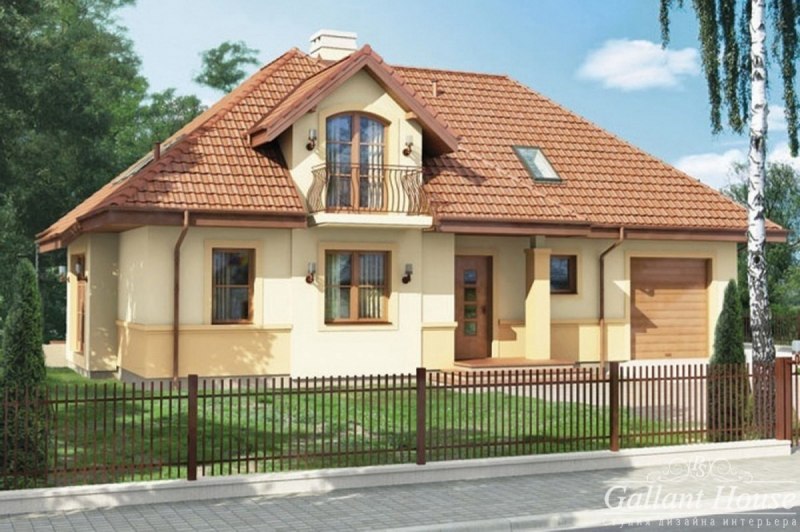 Вальмовая мансардная кровля