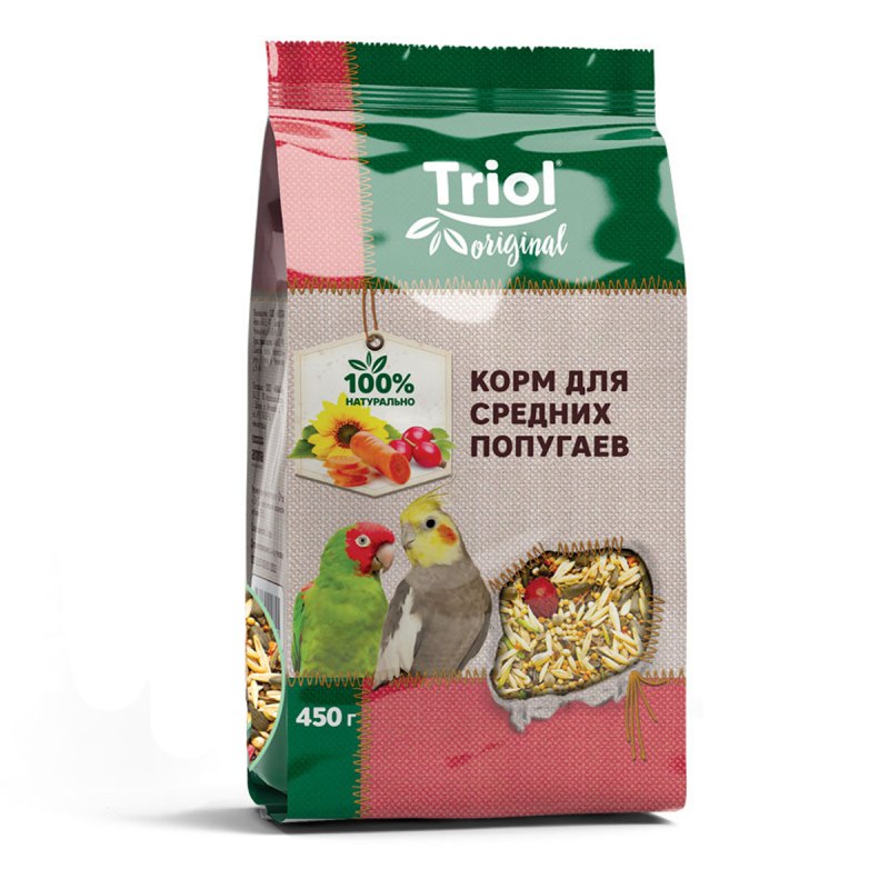 Корм Triol Original просо для птиц, 450г