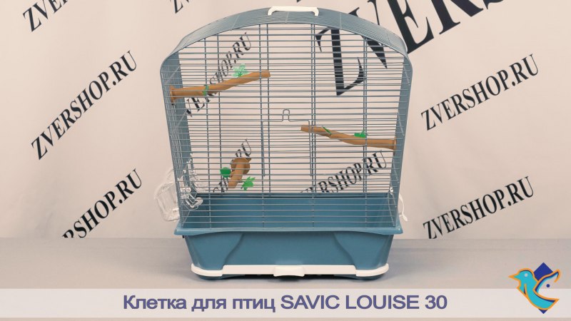 Клетка Interzoo для птиц Lusi II 450х280х630мм