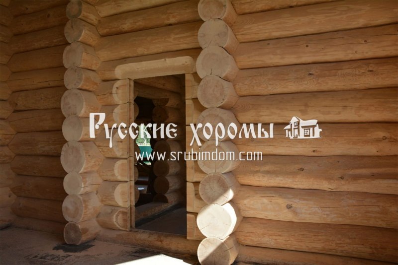 Наличники на окно в рубленном срубе