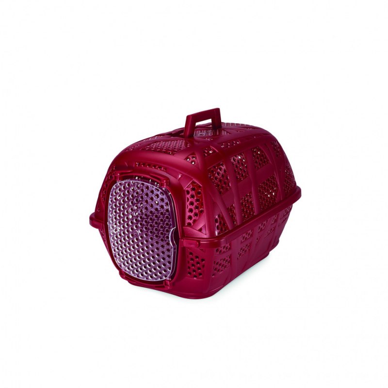 Переноска IMAC carry Sport Metal красная 48,5*34*32см /80998м/