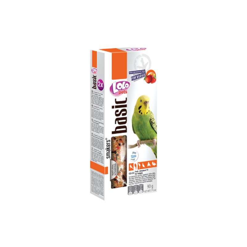 Корм Lolo Pets для волнистых попугаев. Премиум