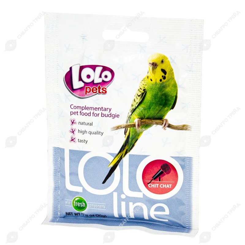Песок Lolo Pets для птиц с ракушками lo-72081