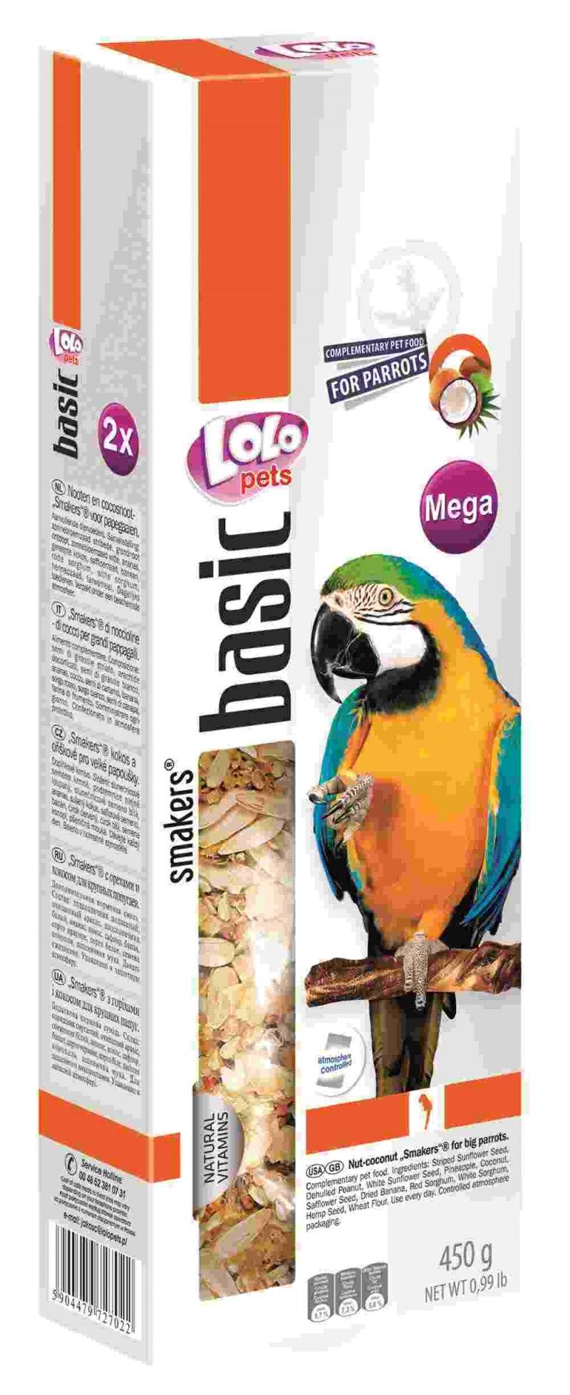 Lolo Pets корм для попугаев
