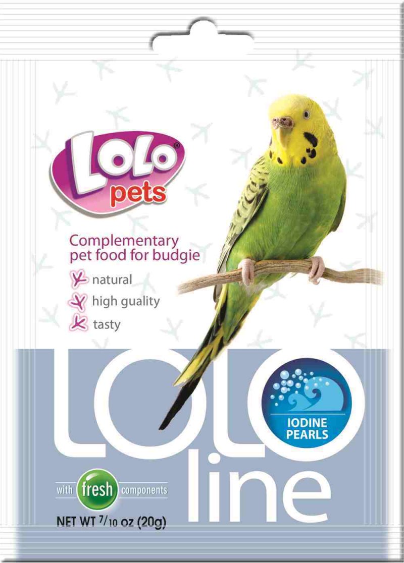 Лоло петс Lololine уголь для птиц 8г