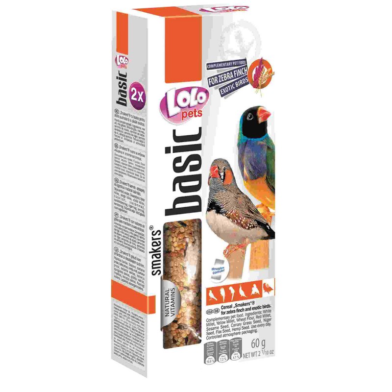 Корм для попугаев Lolo Pets Basic