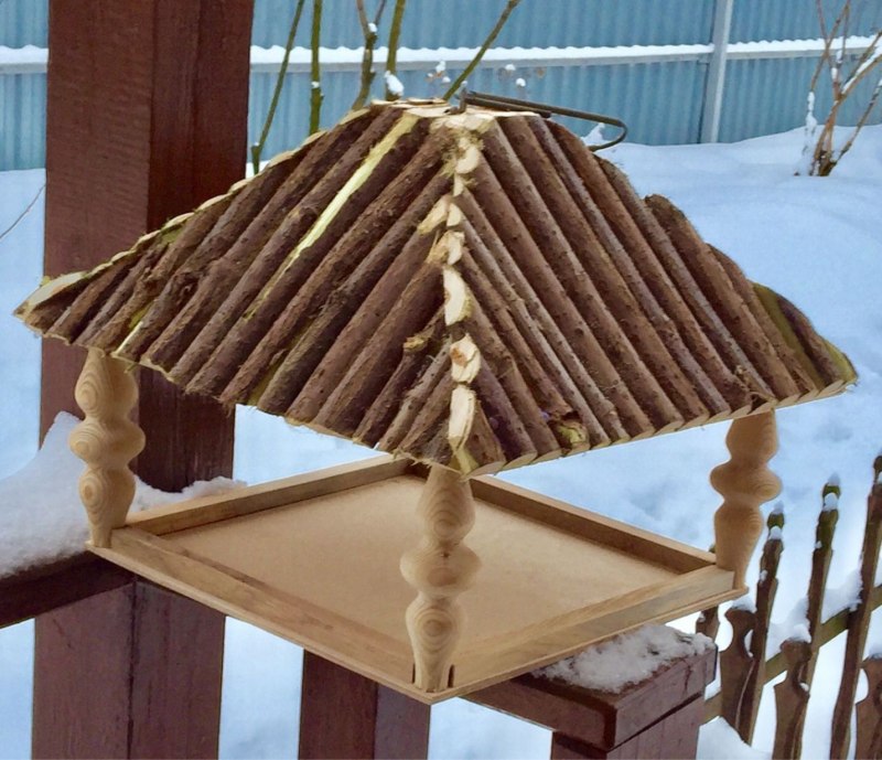 Кормушка для птиц из пластиковой бутылки