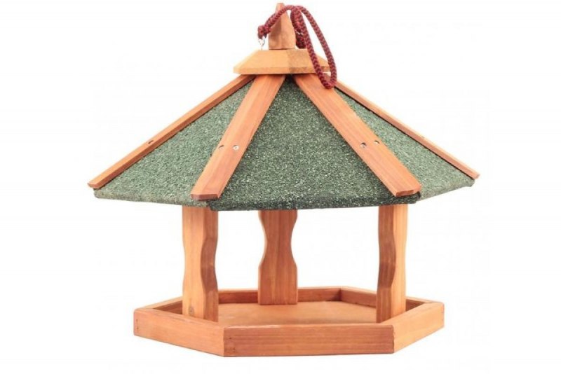 Кормушка для птиц Blumen haus "кафе", 18 х 18 х 23 см
