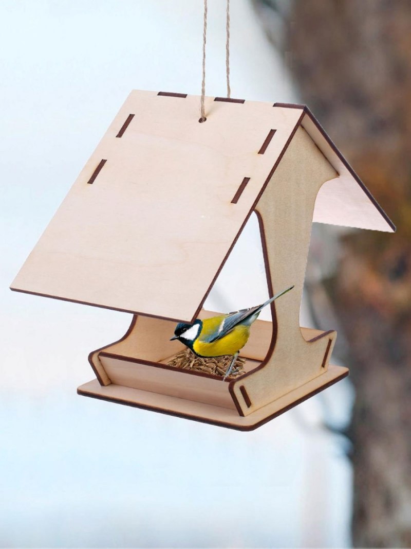 Скворечник Bird козырек 23х22х32см