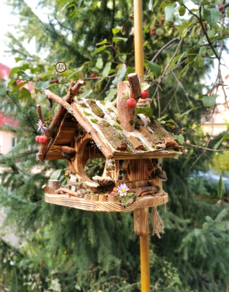 Мастерим кормушки для птиц