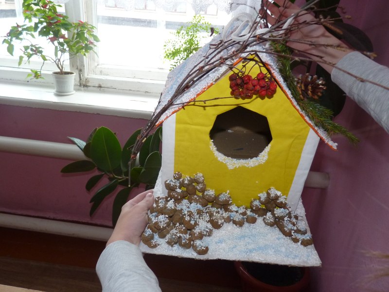 Кормушки для птиц в ДОУ