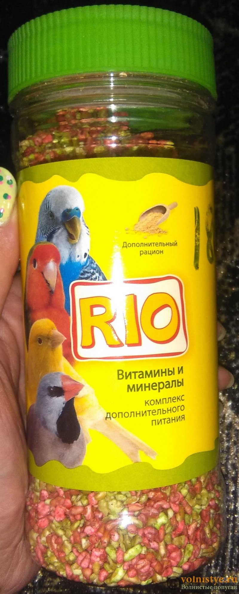 Корм для попугаев волнистых верные друзья 500гр/10