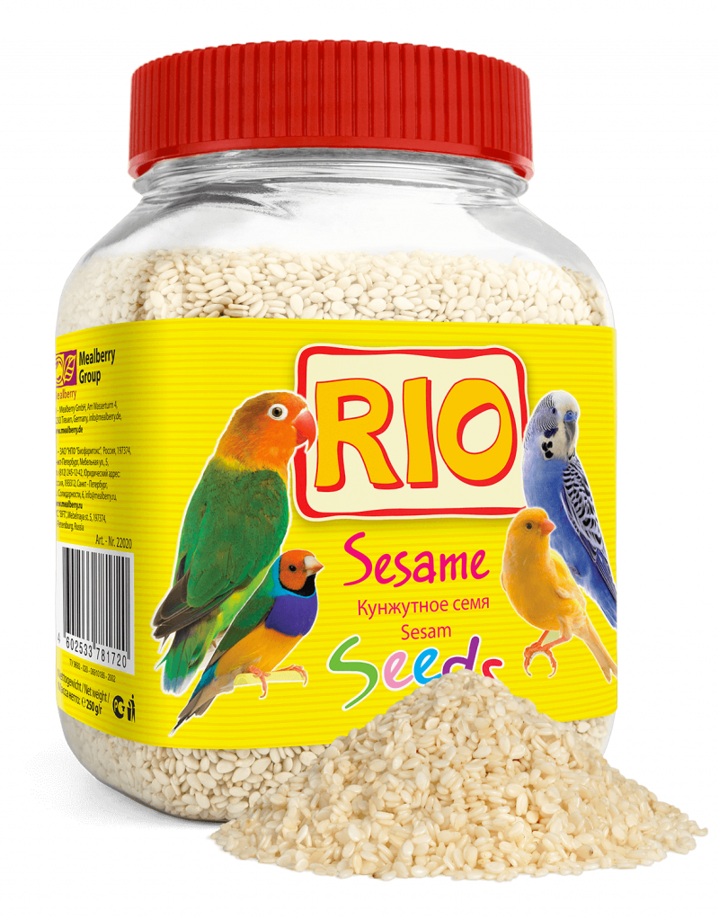 Rio 2х40 г палочки для канареек с медом и полезными семенами