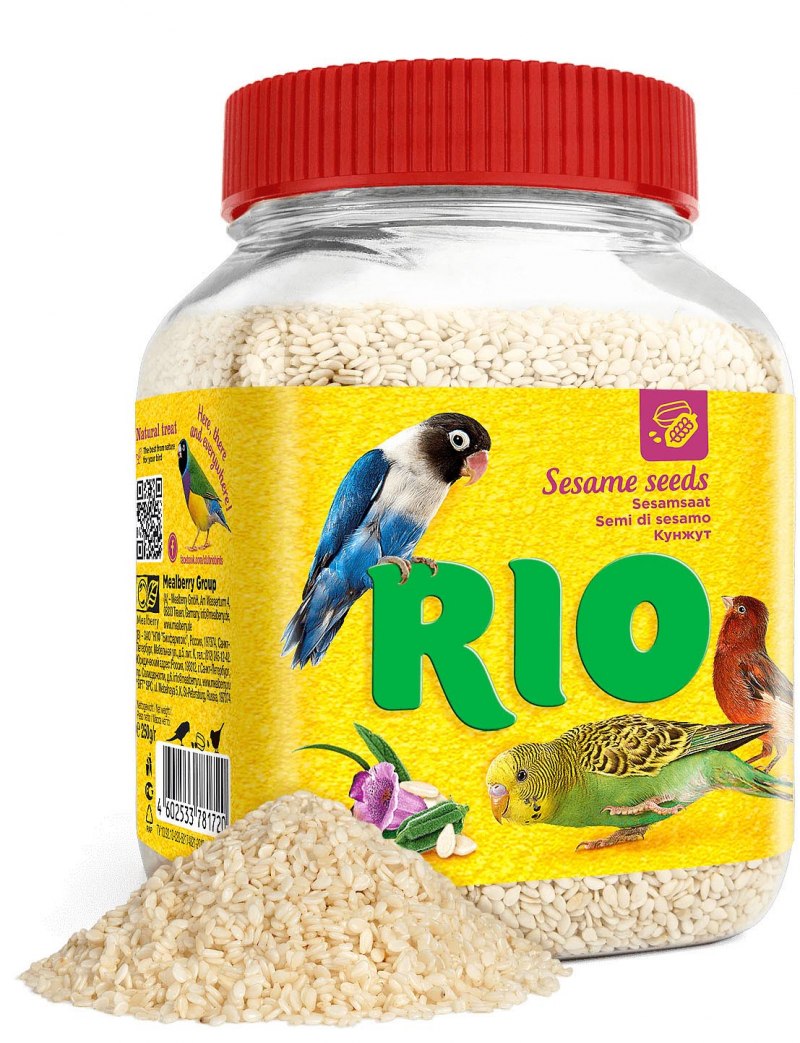 Rio нуг абиссинский. Лакомство для всех видов птиц, 250 г