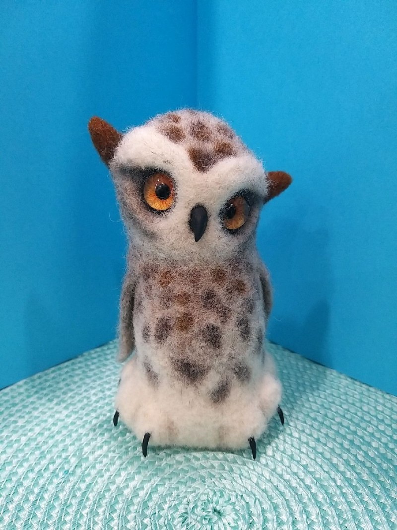 Ёлочная игрушка "Полярная Сова" strixkod