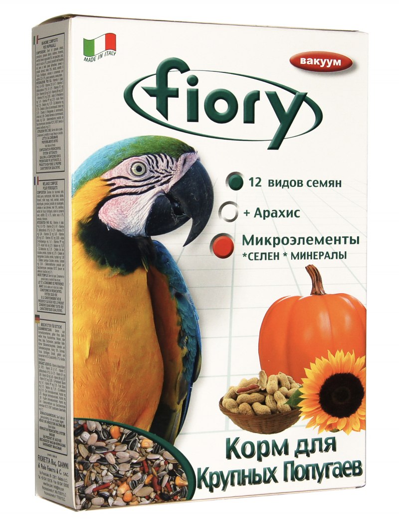 Корм для попугаев FIORY pappagalli