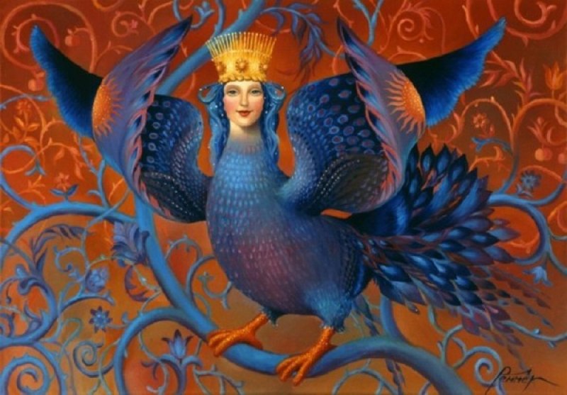 Славянская мифология Сирин алконост и Гамаюн