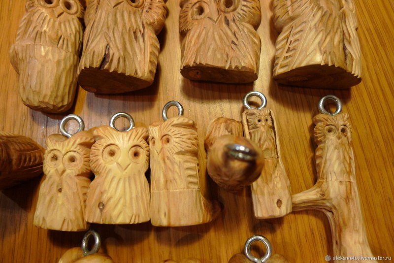 Фигурка Совы из дерева