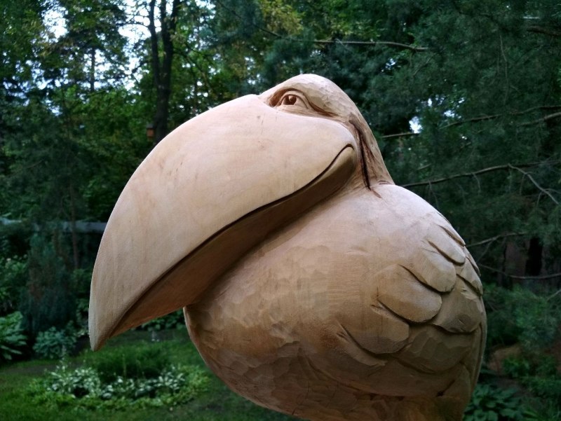 Скульптуры из дерева