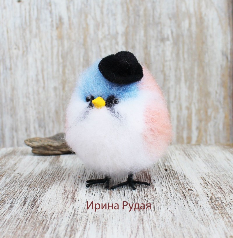 Елочные игрушки из шерсти сухое валяние