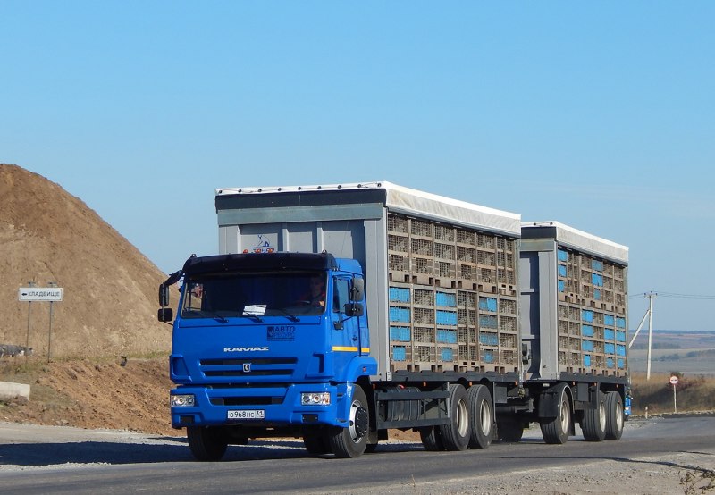 КАМАЗ-65117 Тонар птицевоз