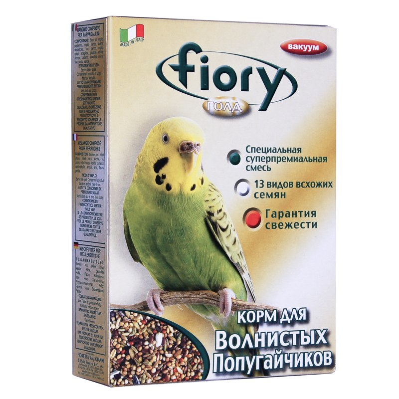 FIORY корм для волнистых попугаев Oro Mix Cocory 400 г