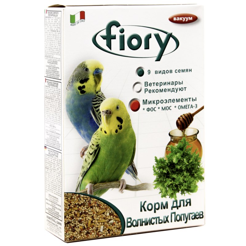 FIORY корм для волнистых попугаев Oro Mix Cocory 400 г