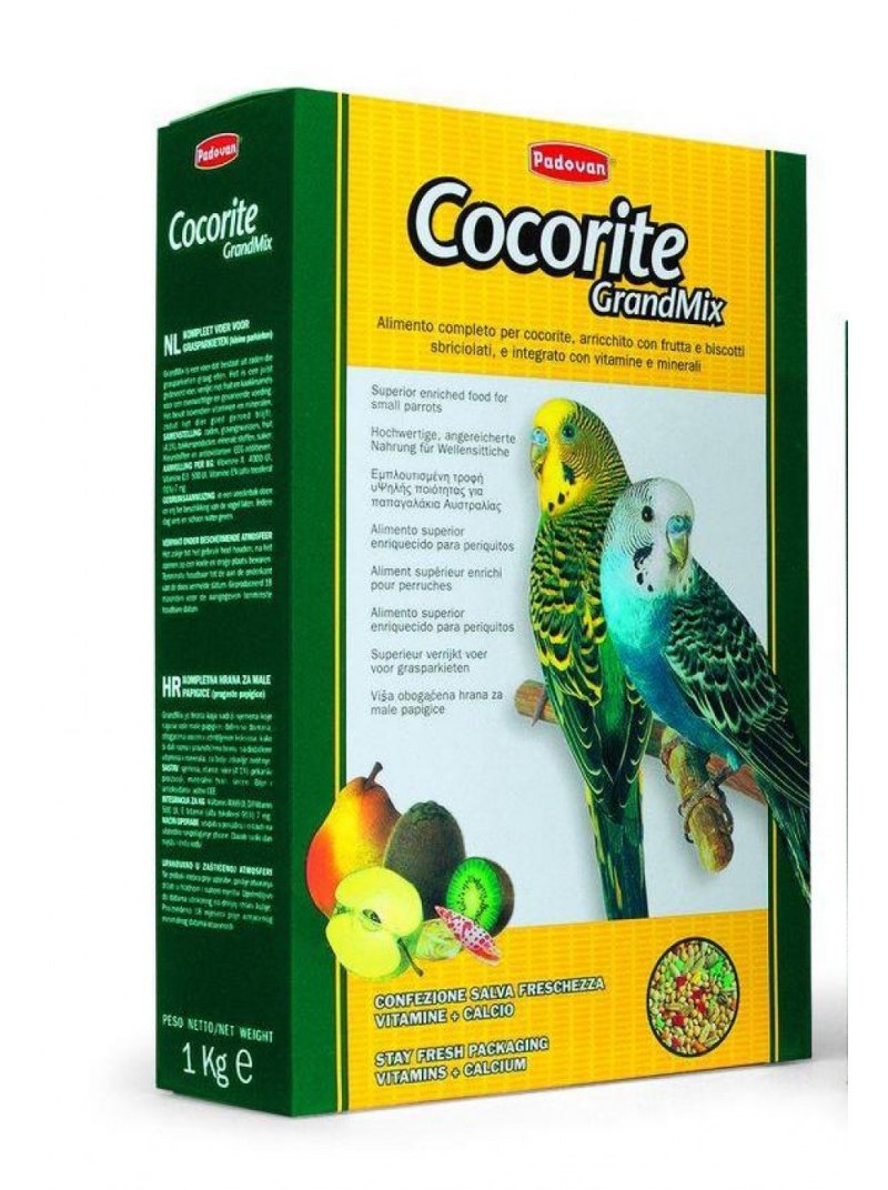 Падован 01838 Grandmix Сocorite корм д/волнистых попугаев 1кг