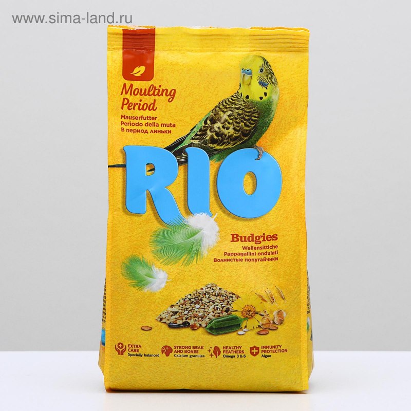 Rio для средних попугаев, 500г