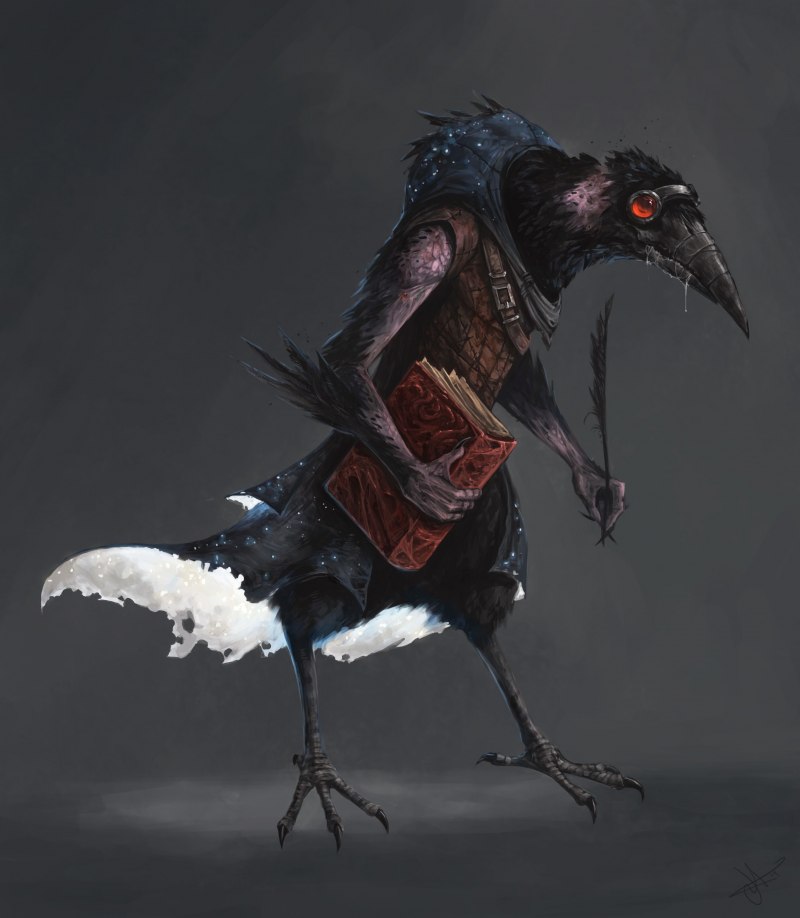 DND кенку Warlock арт