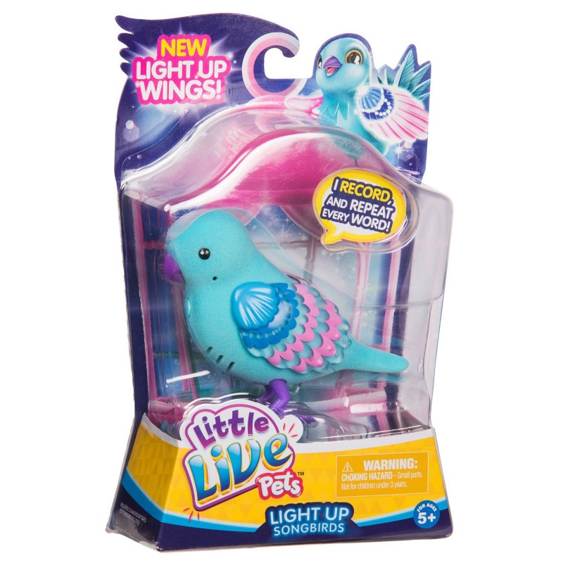 Little Liv Pets птичка синяя