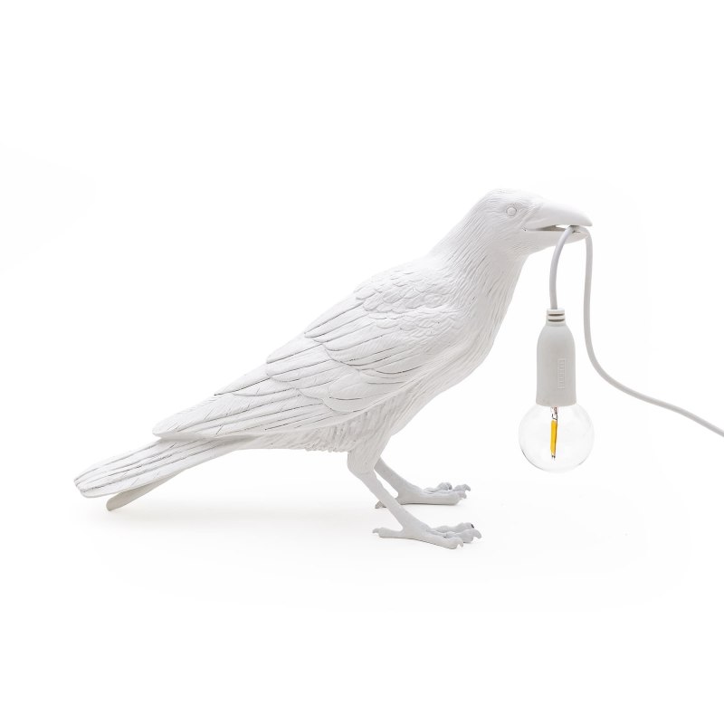 Бра Seletti Bird Lamp White looking