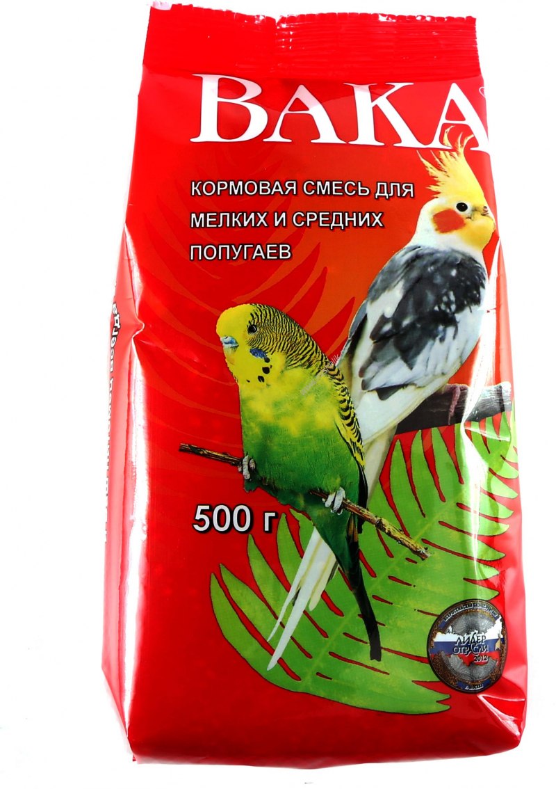 Вака 500гр корм для попугаев