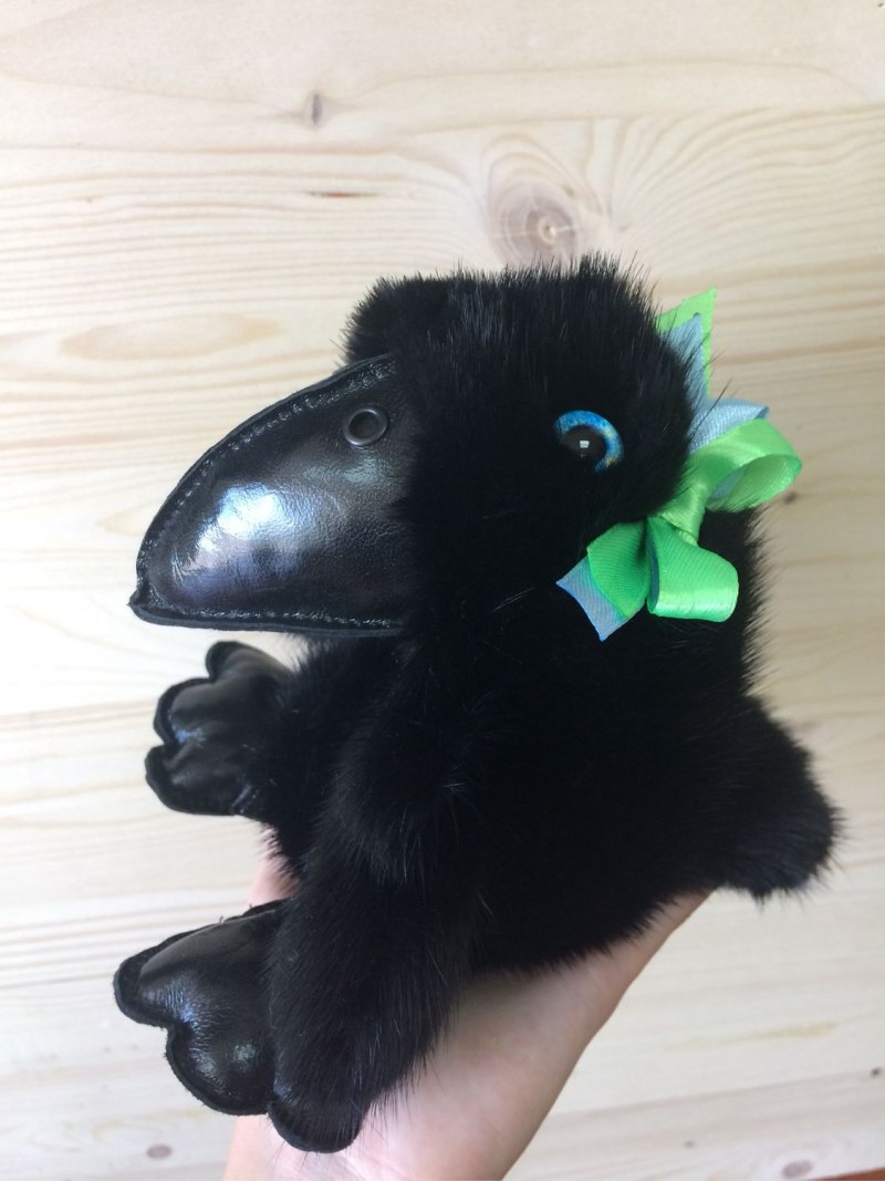 Игрушка ворона Каркуша