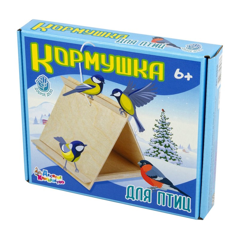Кормушка для птиц из дерева