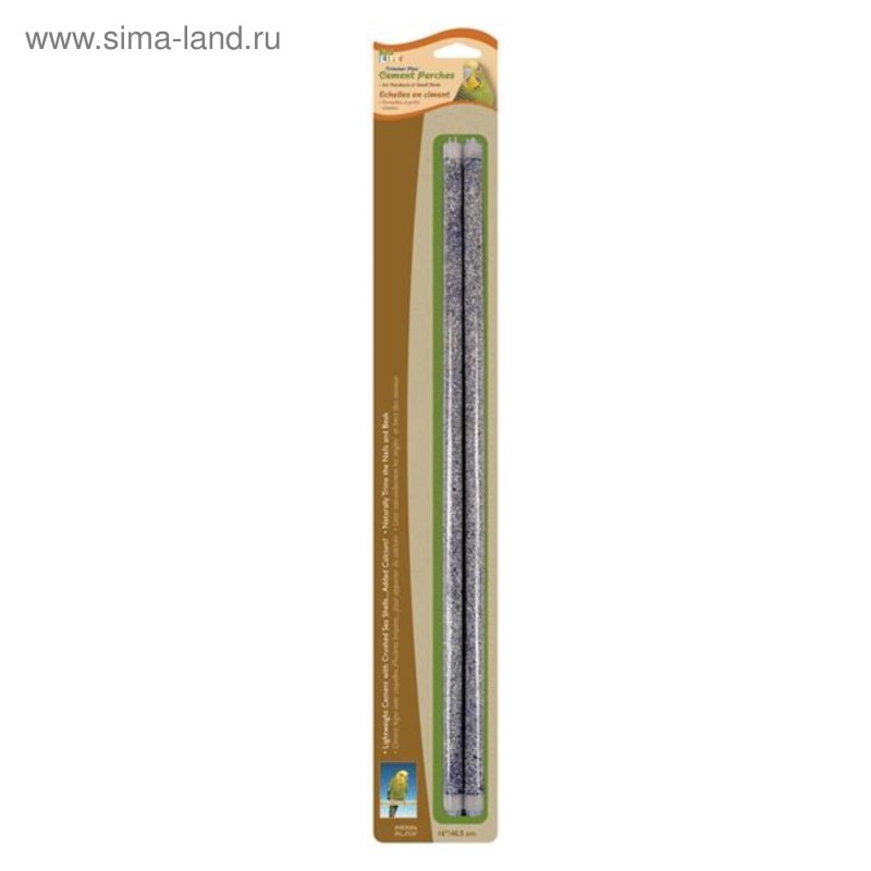 Жердочка Penn Plax цемент д/птиц 41*1см 2шт арт. Ва233