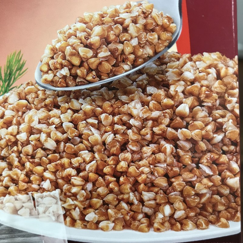 Гречка с грибами и грудкой