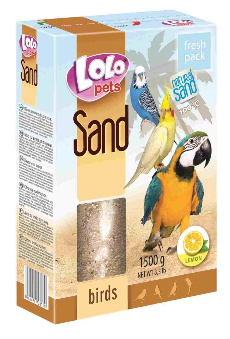 Lolo Pets песок для птиц