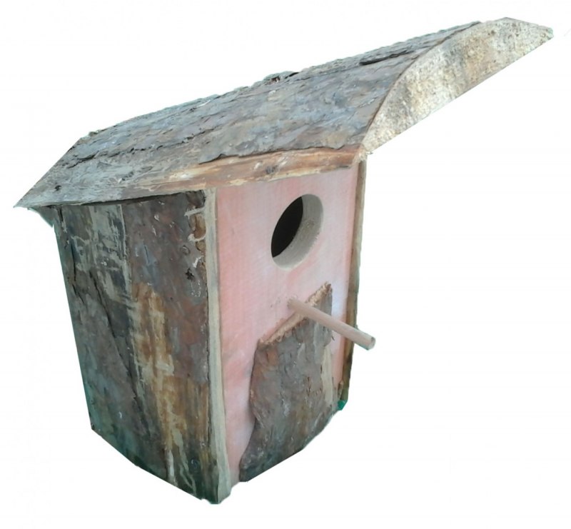 Скворечник Bird козырек 23х22х32см