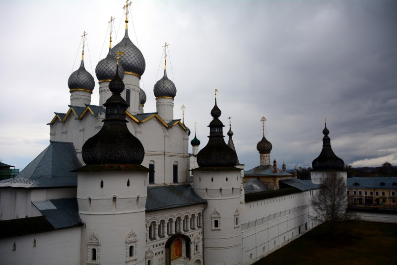 Центр Переславля Залесского река Трубеж