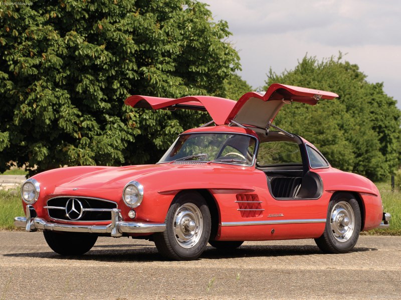 Mercedes Benz 300 SL крыло Чайки