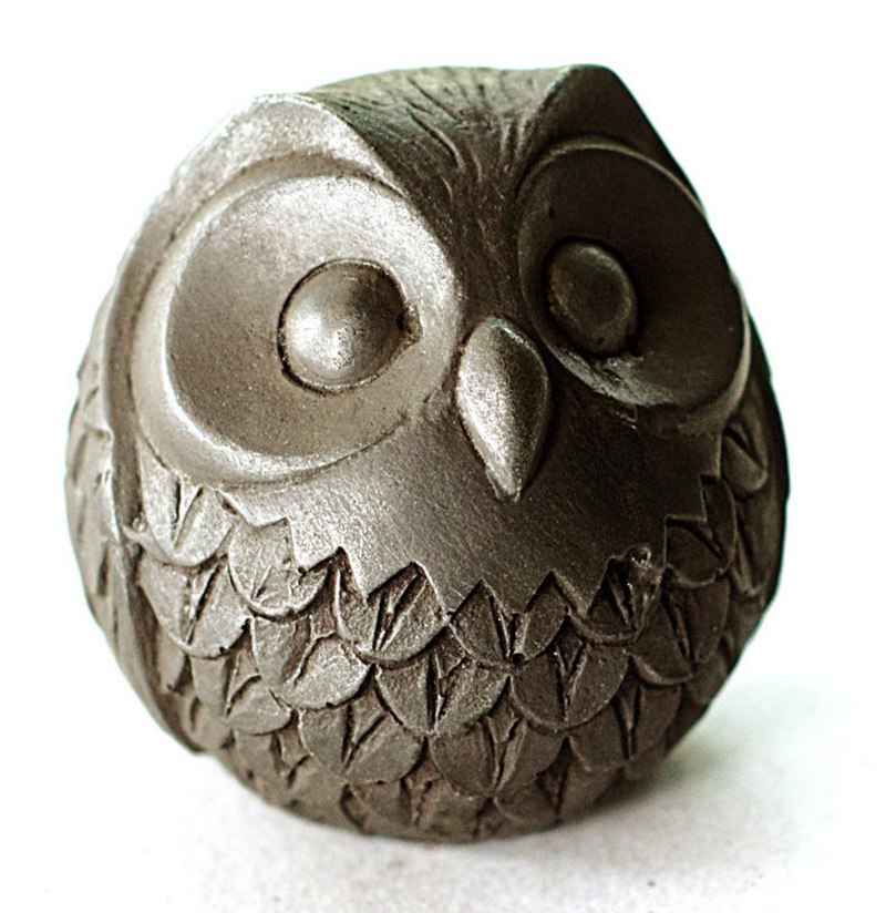 Сова из керамики