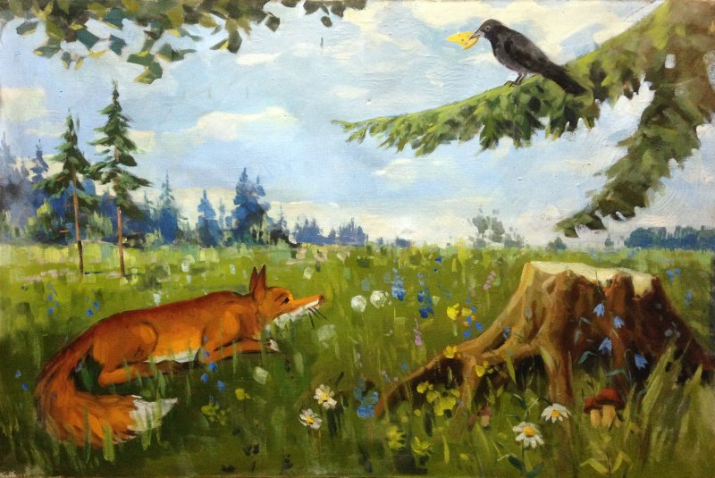 Сказки народов севера ворона