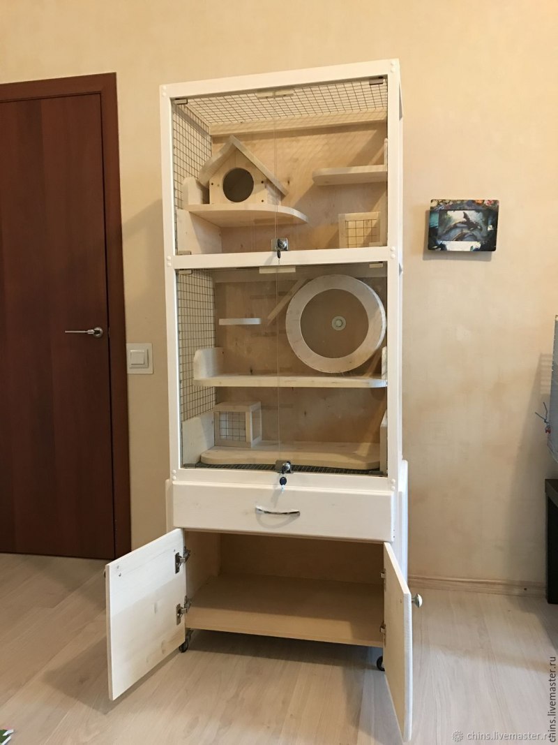Витрина 120*80 для шиншиллы