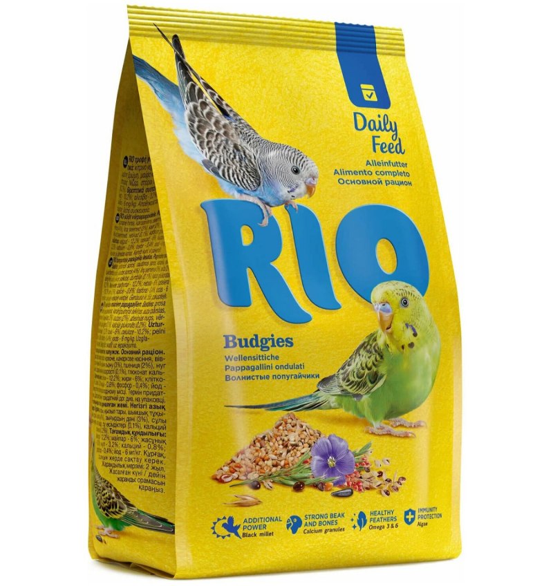 Rio корм Daily Feed для крупных попугаев
