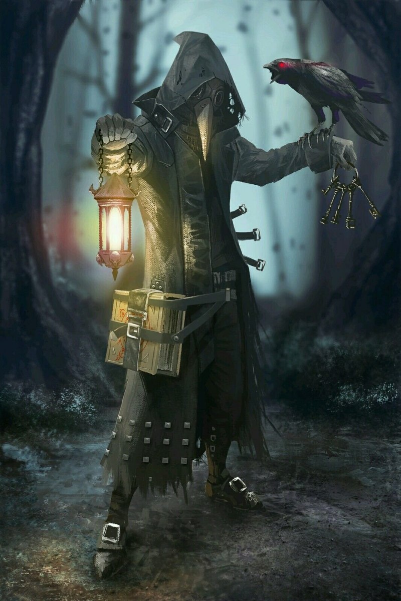 Чумной доктор Fantasy Art