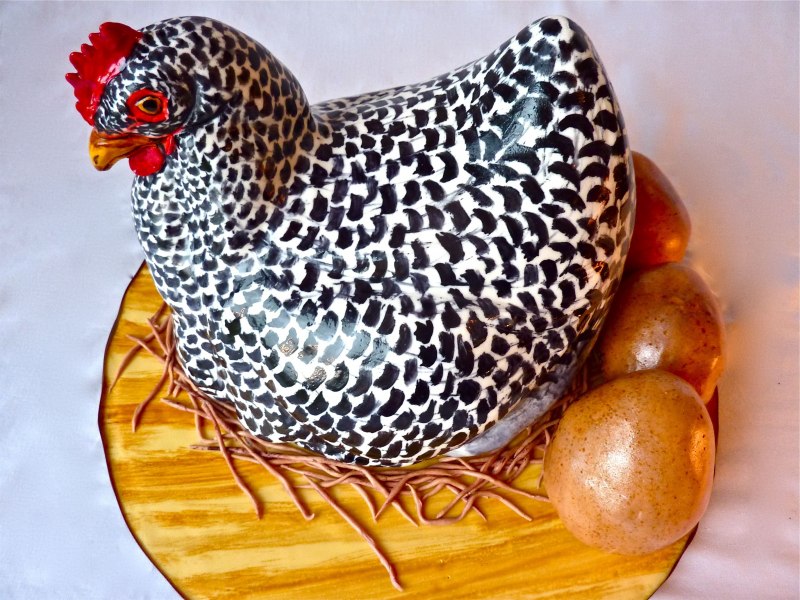 Красивые торты с курочками
