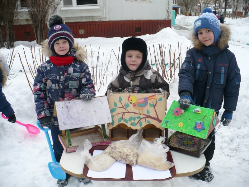 Кормушки в ДОУ