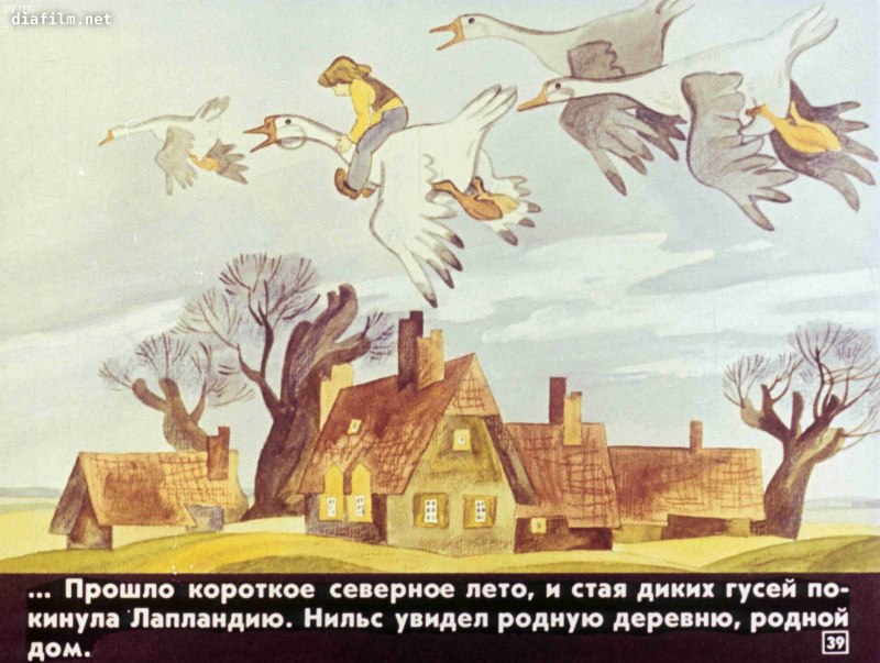 Нильс с гусями спектакль
